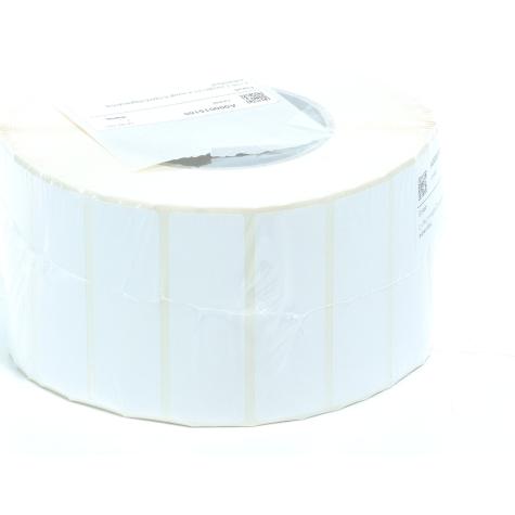 Polyester Etiketten, weiß eine Rolle 3000STK  Neu OVP